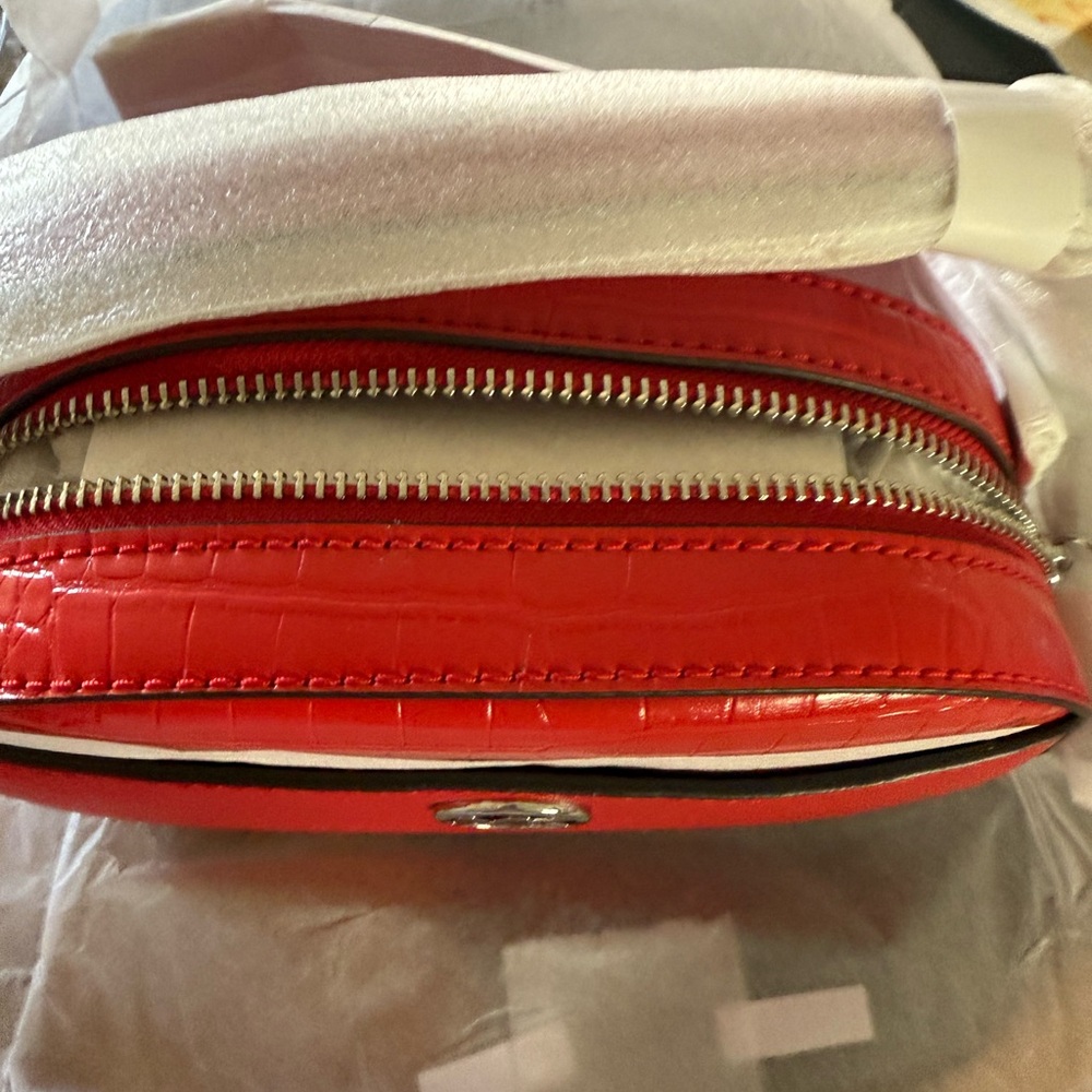 Michael Kors Red Crossbody Bag - Picture 2 of 4